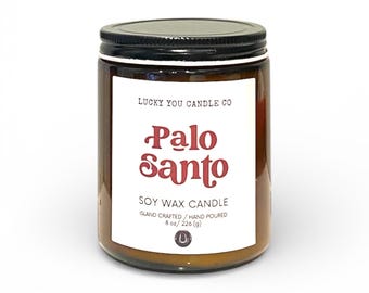 Palo Santo Soy Candle