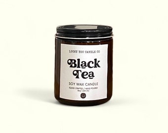 Black Tea Soy Candle