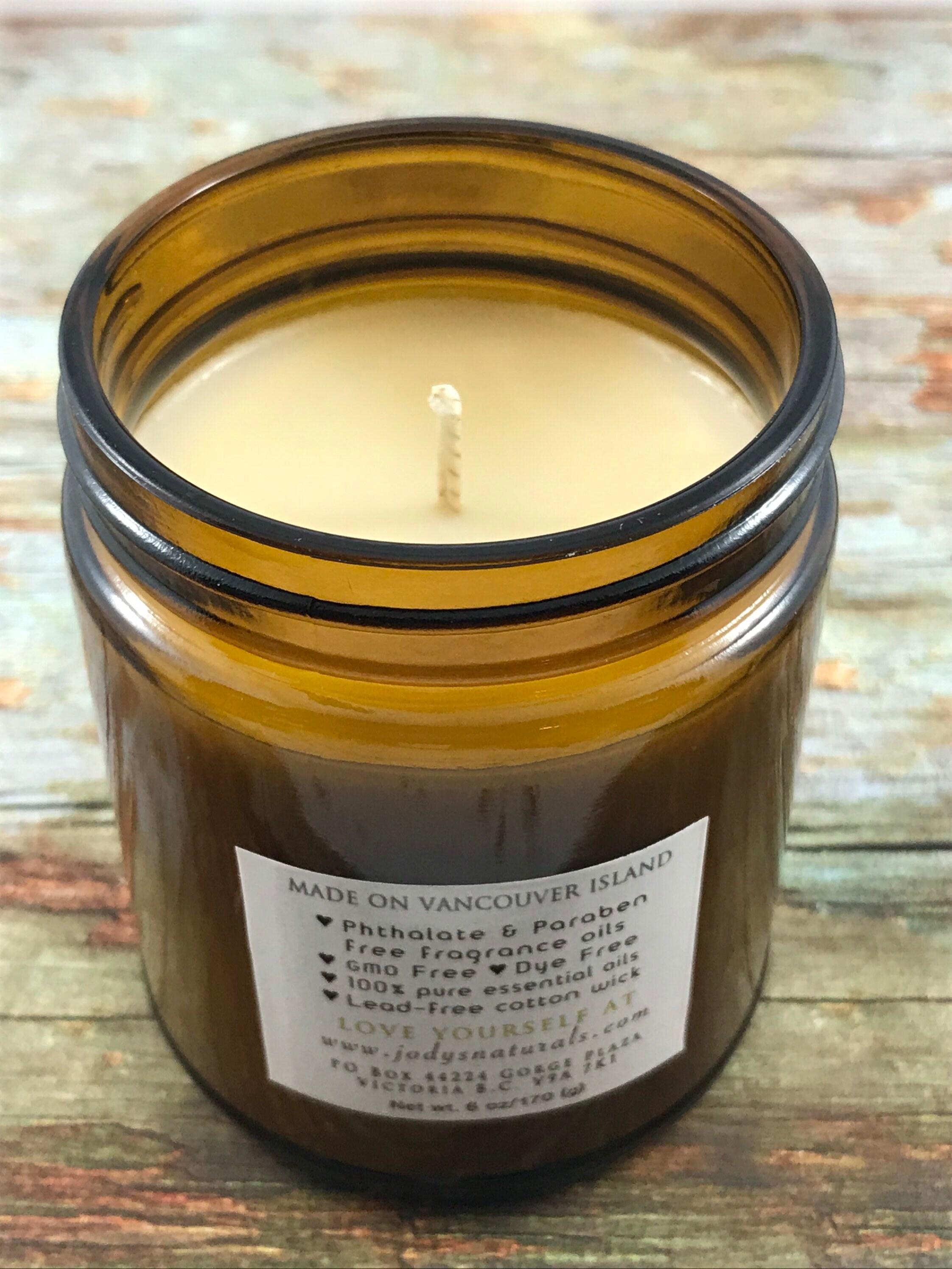 Vanilla & Tobacco Leaf Eco Soy Vegan Candle