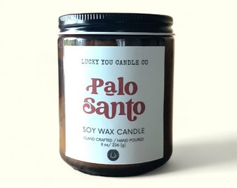 Palo Santo Soy Candle