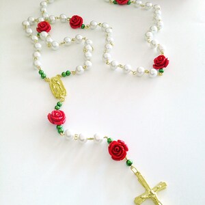 Red~Rose Rosary.