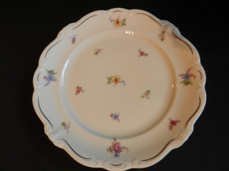 Rosenthal coffee set POMPADOUR Art Deco floral pattern with gold decoration from the 30s