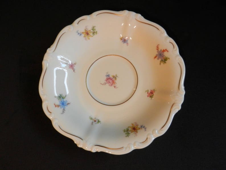 Rosenthal coffee set POMPADOUR Art Deco floral pattern with gold decoration from the 30s