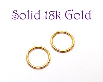 18k gold sleepers