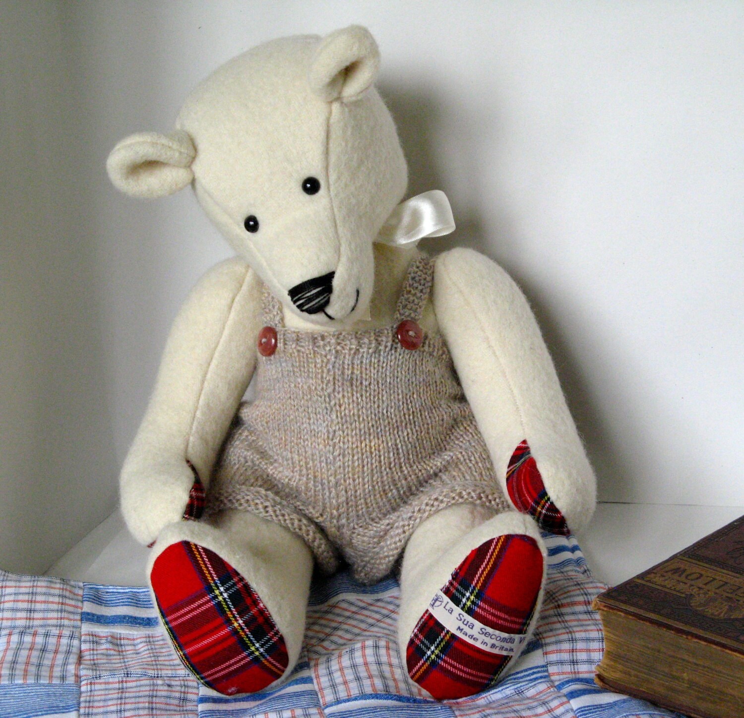 Beginner's Book of Bear Making Patterns - Stuffed Bear Pattern - Artist ...