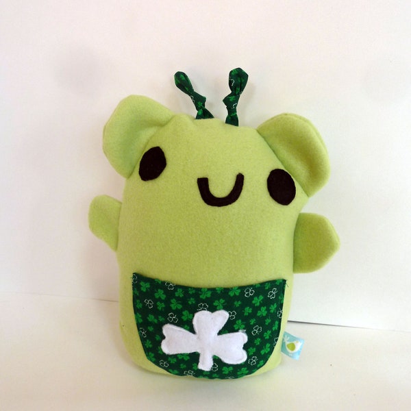 Irish Green Lollipop Pocket Plush Animal Cute Kawaii Baby Toy