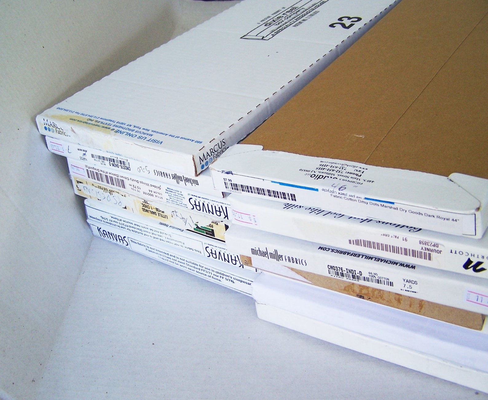 Cardboard Fabric Bolts for Storing Fabric 23 by 7 Etsy