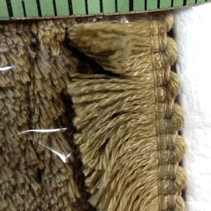 Trim Brush Trim 1&quot; Tan Conso 11501 Color 12 By the yard Limited quantity