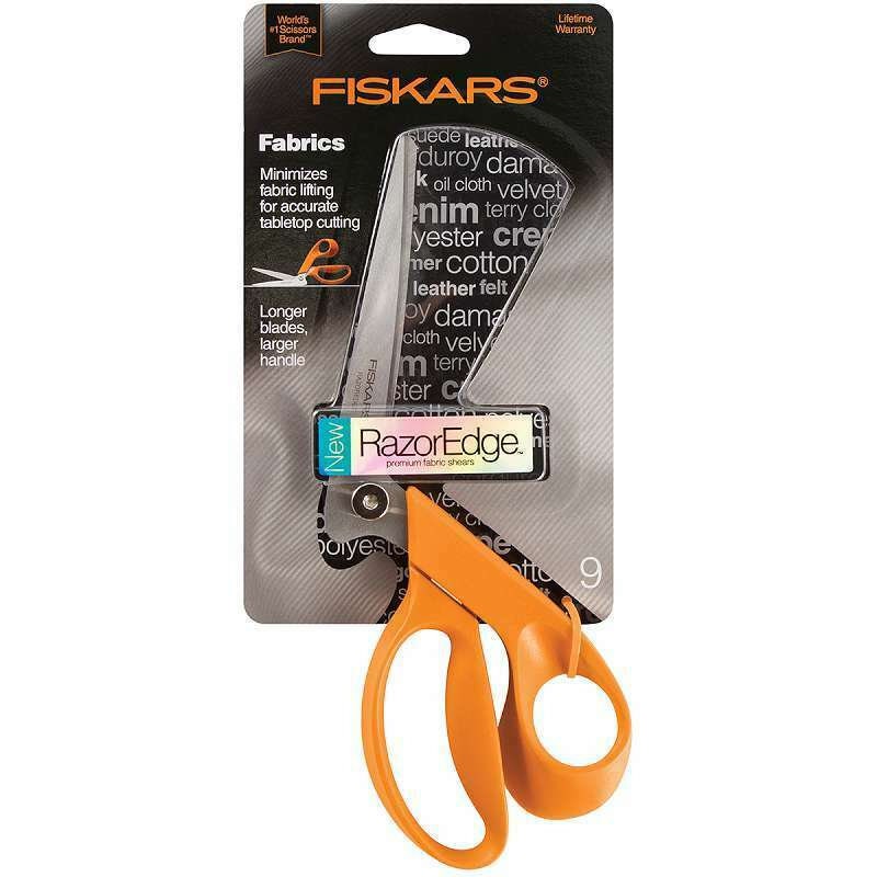 Fiskars Amplify 10 Inch Razoredge Fabric Shears, Best Professional All  Purpose Fabric Scissors, Sewing, Quilting, Embroidery, Dressmaking 