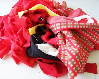Polyester Strickstoff Scraps Mischfarben, Bastelstoff Stücke, Puppenkleidung Zubehör, farbige Stoffstücke, Stricktuch, Quilt Stoff
