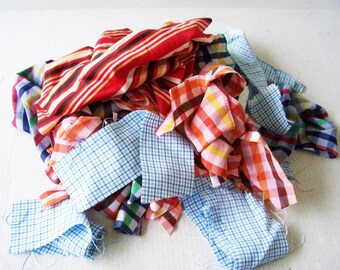 Polyester Strickstoff Scraps Mischfarben, Bastelstoff Stücke, Puppenkleidung Zubehör, farbige Stoffstücke, Stricktuch, Quilt Stoff