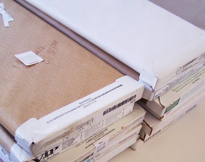 Cardboard Fabric Bolts for Storing Fabric 23 by 7 1/2 Lot of 13 Used