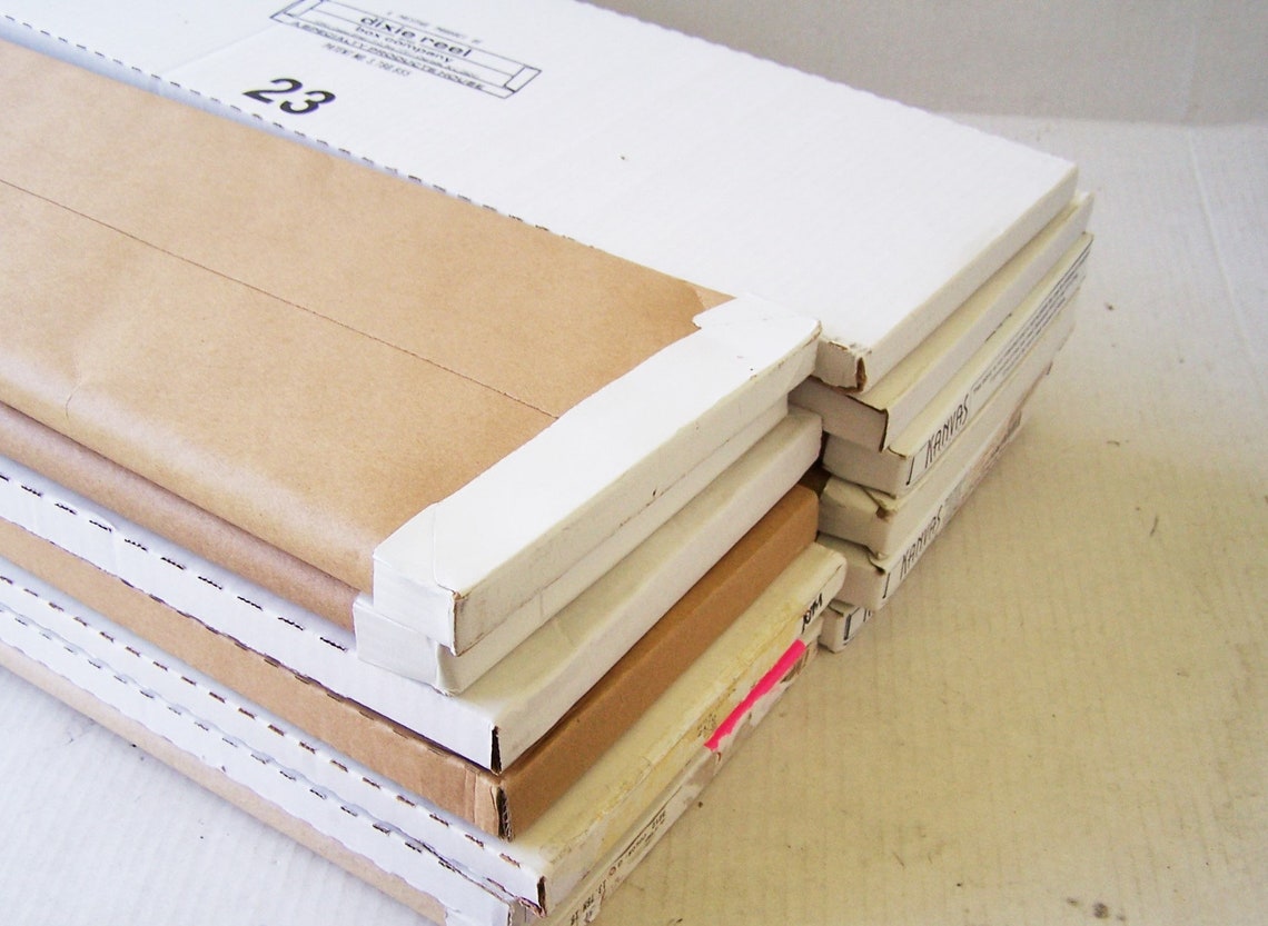 Cardboard Fabric Bolts for Storing Fabric 23 by 7 Etsy