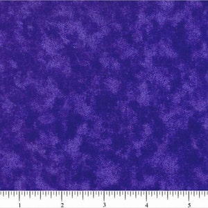 Quilt Backing Purple Blender Mottled 108 inch wide by the yard. 100% Cotton Santee Print Works