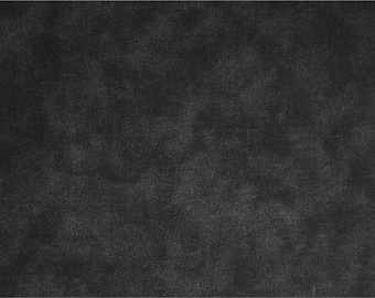 Quilt Backing Black or Gray Blender Mottled 108 inch wide 100% Cotton Santee Print Works