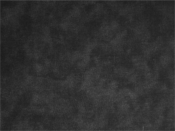 Quilt Backing Black or Gray Blender Mottled 108 inch wide 100% Cotton Santee Print Works