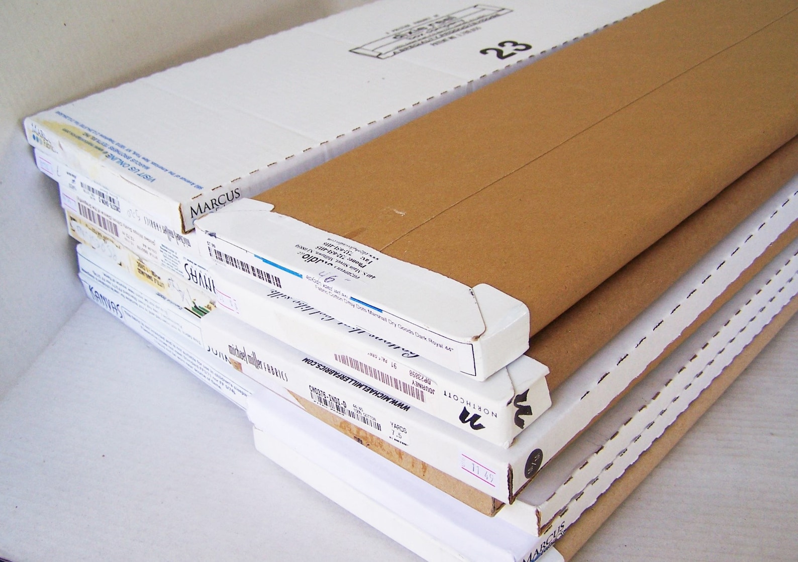 Cardboard Fabric Bolts for Storing Fabric 23 by 7 Etsy