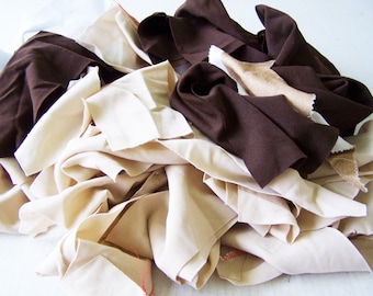 Polyester Strickstoff Scraps Mischfarben, Bastelstoff Stücke, Puppenkleidung Zubehör, farbige Stoffstücke, Stricktuch, Quilt Stoff