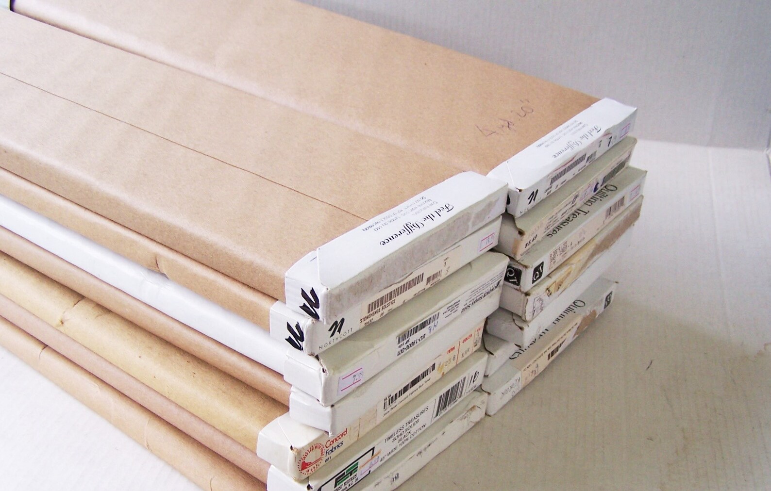 Cardboard Fabric Bolts for Storing Fabric 23 by 7 Etsy