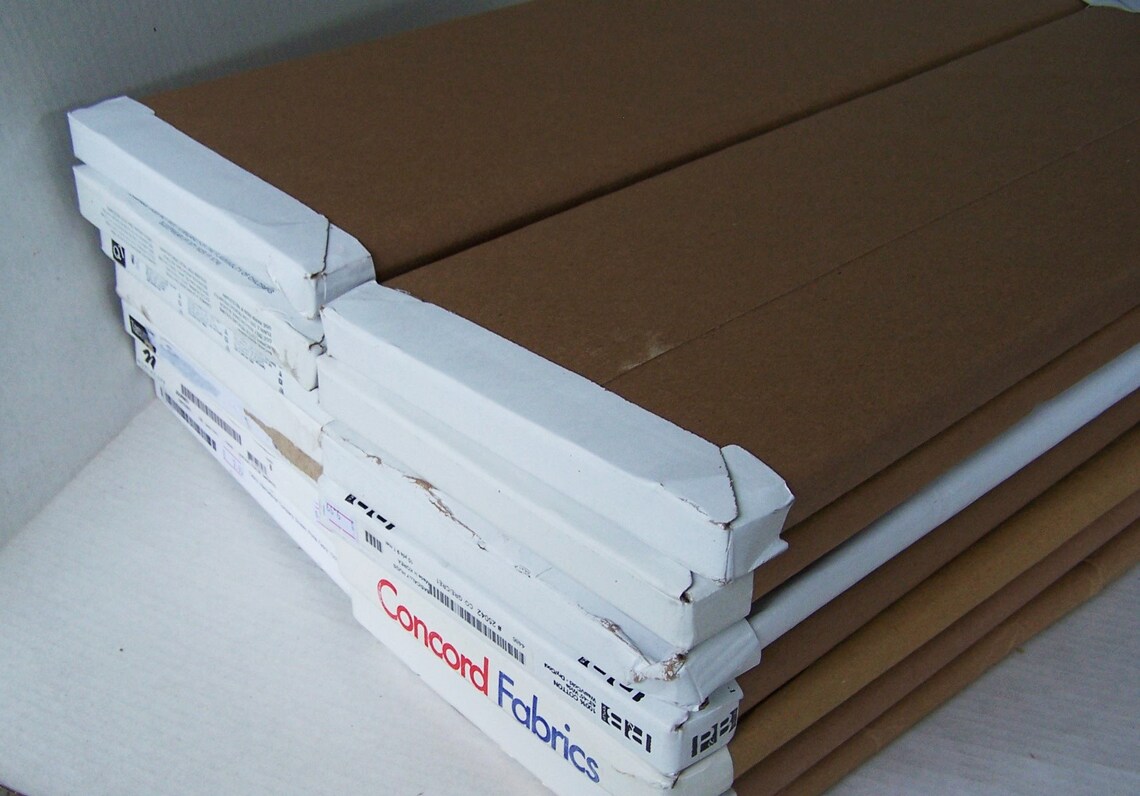 Cardboard Fabric Bolts for Storing Fabric 23 by 7 Etsy