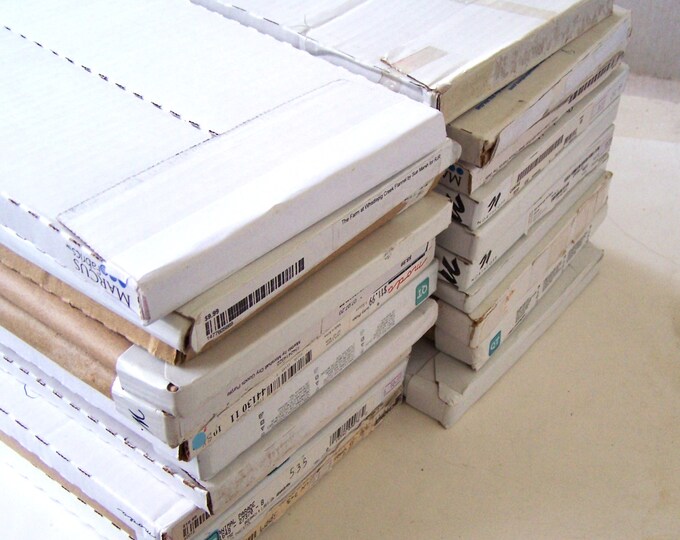 Cardboard Fabric Bolts for Storing Fabric 23 by 7 1/2 Lot of 20 Used