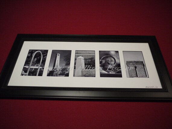 5 Opening Custom Cut Collage Mat With Photos Included No Etsy