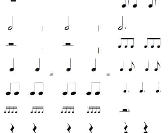 Labels and instructions for making your own Beat Blocks