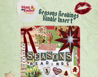 Kerstthema: leesseizoenen Kindle-bijsluiter
