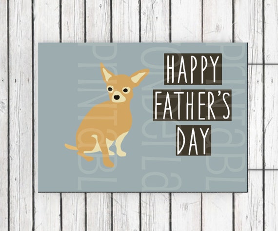 Printable Father's Day Card Instant Download and Print | Etsy