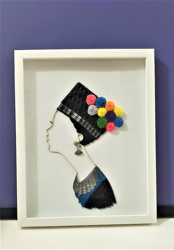 Pretty Hmong Girl Pom Pom Hat