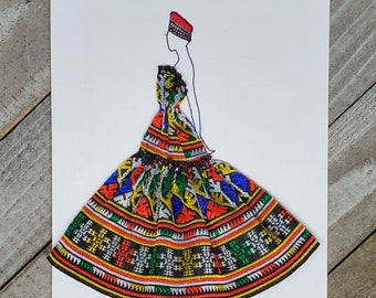 Happy Birthday Card, Personalized Card, Happy Hmong Leeg Hat