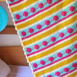 Bonbon Blanket PDF Pattern Crochet image 2