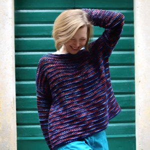 Kraynebo Sweater PDF Pattern ~ Crochet