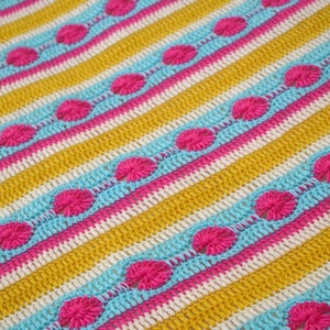 Bonbon Blanket PDF Pattern Crochet image 3