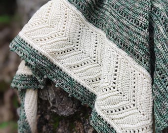 Galanthus Crochet Shawl Pattern – Elegant Lace Wrap (PDF Pattern)