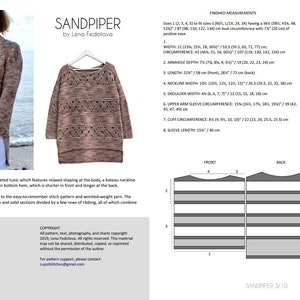 Sandpiper Top PDF Pattern Casual Crochet - Etsy