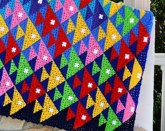 Fisch im Teich Decke PDF Pattern ~ Grandma Squares