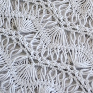 Patron PDF de capote en bois flotté ~ Crochet décontracté