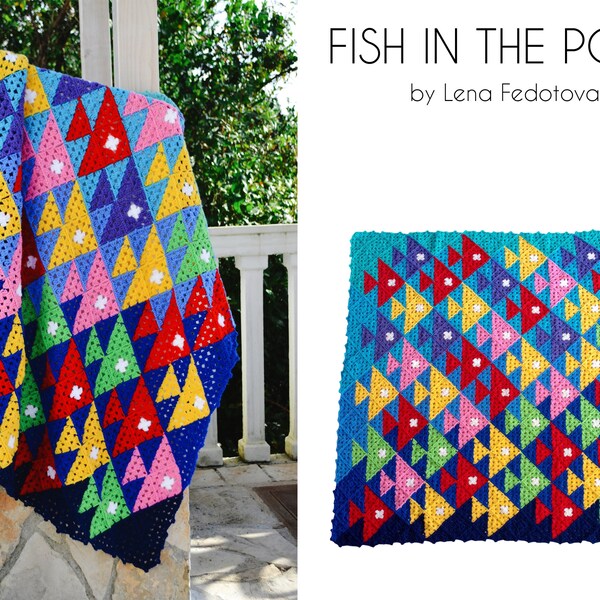 Fish Blanket Pattern Etsy