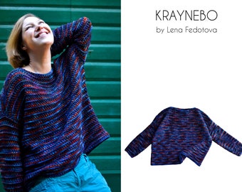 Kraynebo Sweater PDF Pattern ~ Crochet