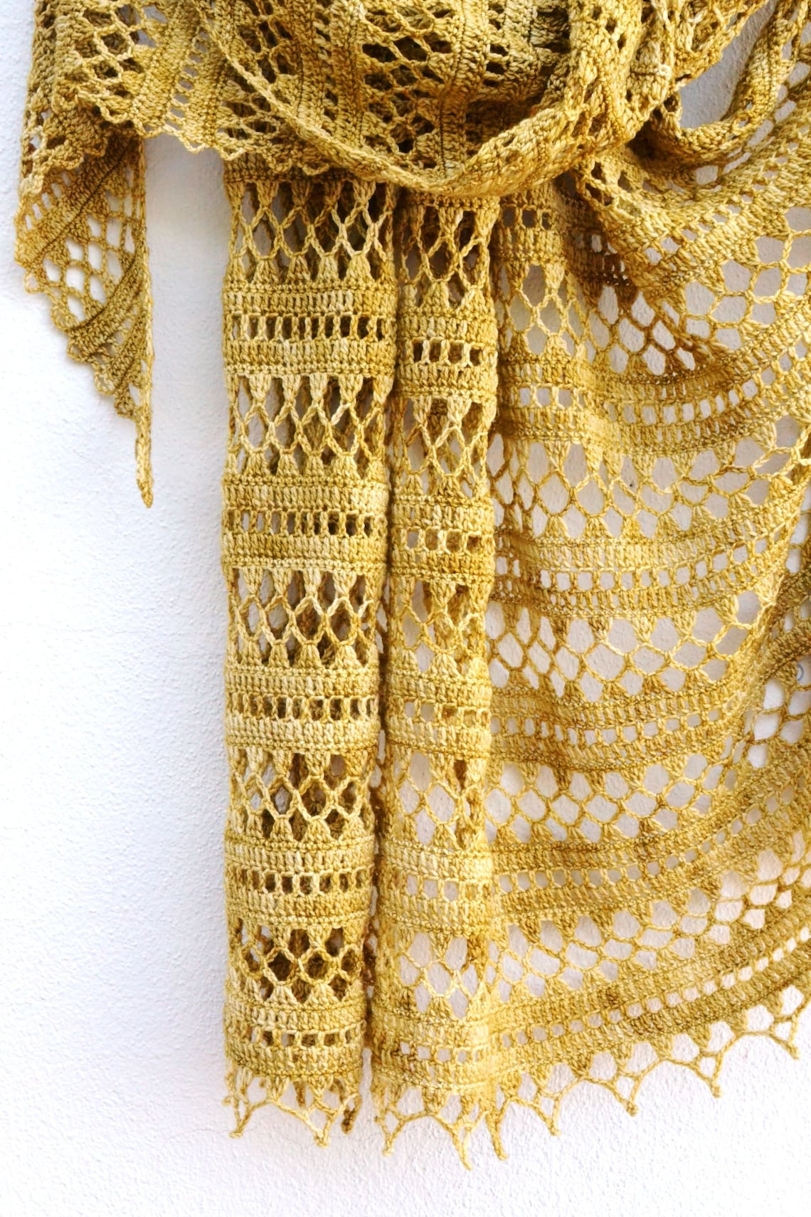 Suncatcher Shawl PDF Pattern Lace Crochet - Etsy
