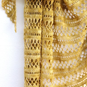 Suncatcher Shawl PDF Pattern Lace Crochet - Etsy