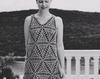 crochet hexagon dress DIY Extended Crochet Hexagon Dress | Easy Pattern