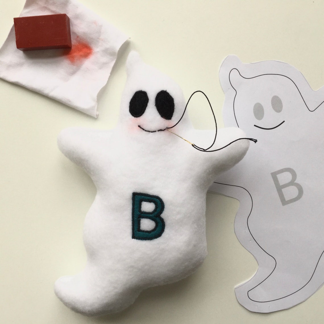 Ghost 3in1 Pdf Pattern Ghost Plush Spook Plush Pattern Etsy New Zealand