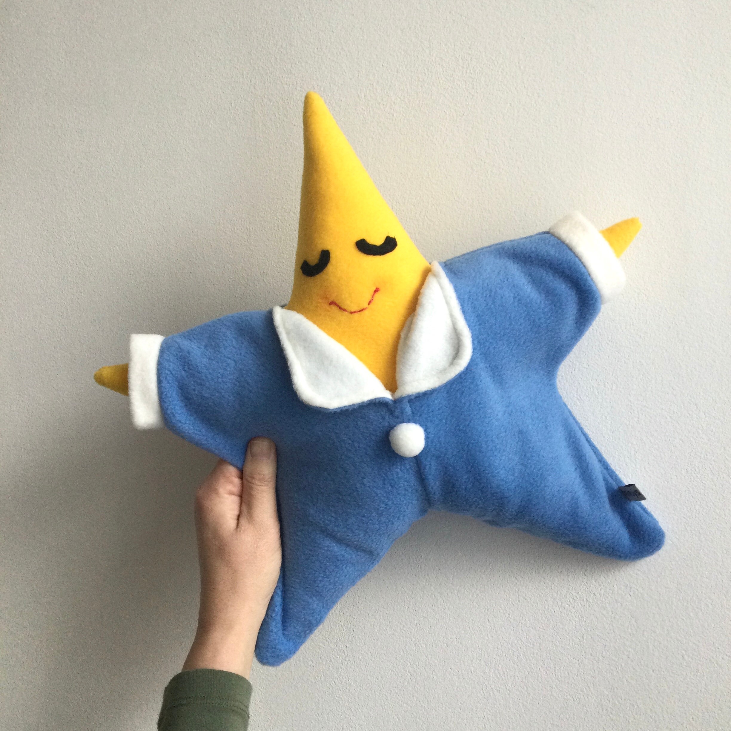 Star in Pyjamas Pdf Pattern Star Soft Toy - Etsy