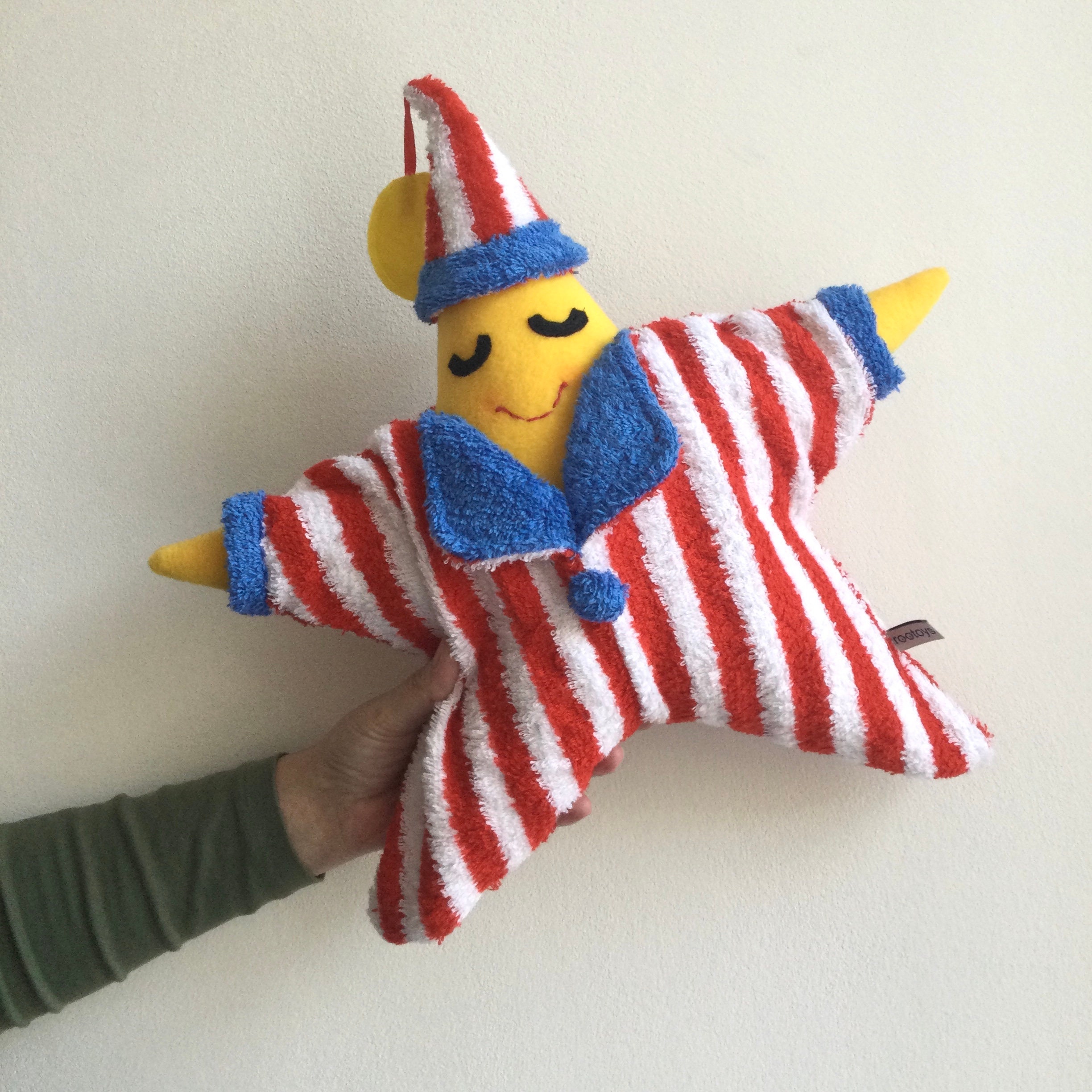 Star in Pyjamas Pdf Pattern Star Soft Toy - Etsy