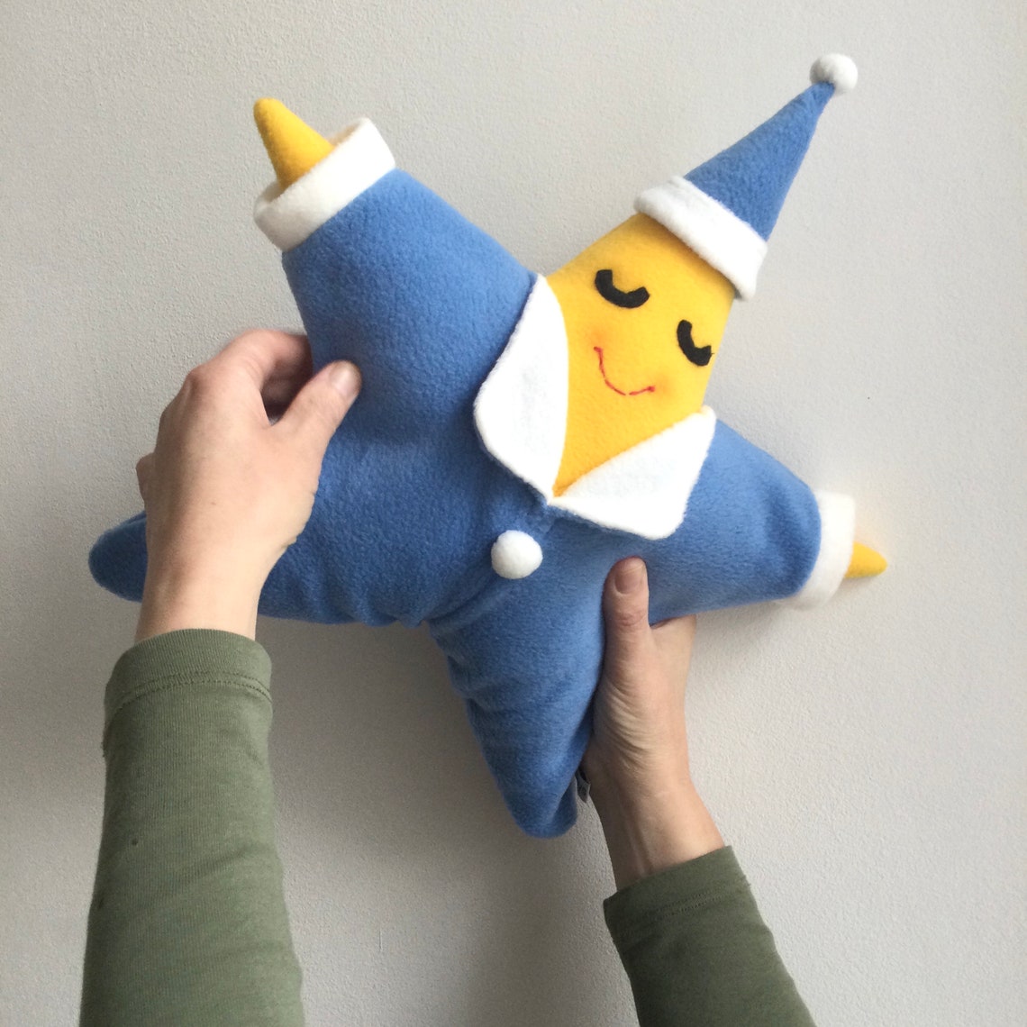 Star in Pyjamas Pdf Pattern Star Soft Toy | Etsy