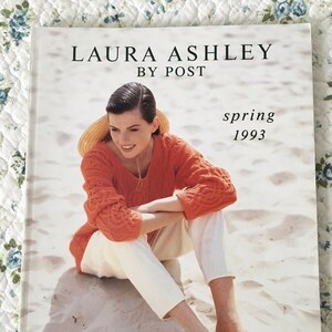 Laura Ashley Vintage Rare Spring &#39;93 Fashion/ Home Catalogue - 139 pages
