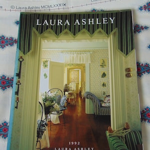 Laura Ashley Vintage 1992 Home Decoration/ Furnishings Catalogue 178 pages - Rare
