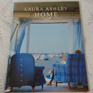 Laura Ashley Vintage 1998 Home Decoration/ Furnishings Catalogue 136 pages - Rare